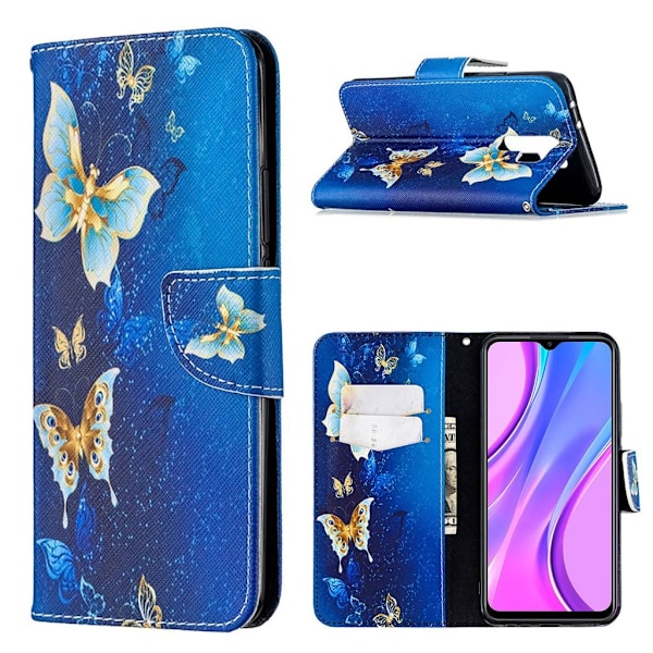 Wonderland Xiaomi Redmi 9 fodral -Blå Blå