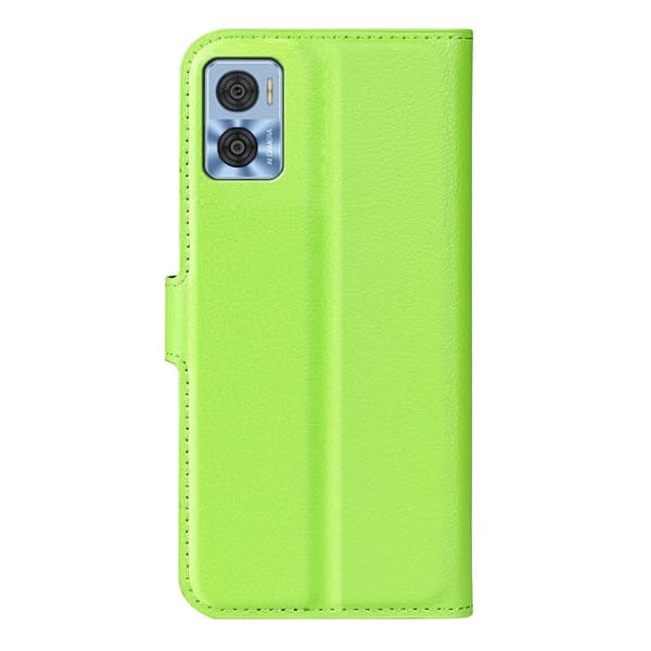 Classic Motorola Moto E22 fodral - Grön Grön