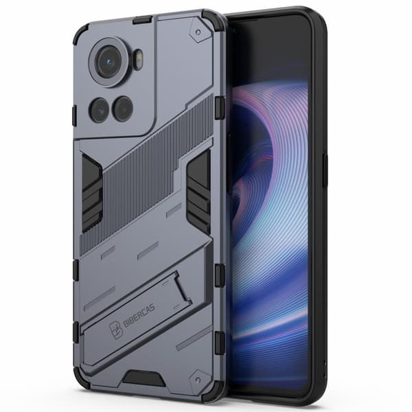 Stødsikkert hybridcover til OnePlus 10R / OnePlus Ace - Blå Blue