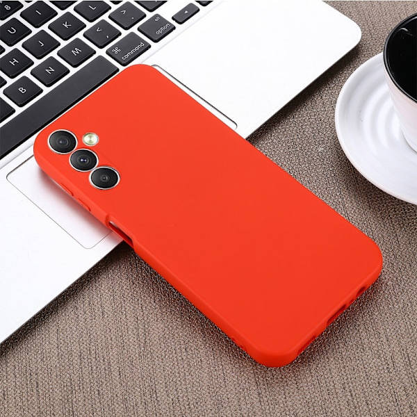 Matte Liquid silikone cover til Samsung Galaxy M34 - Rød Red