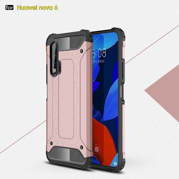 Armour Guard Huawei Nova 6 skal - Rosa Rosa