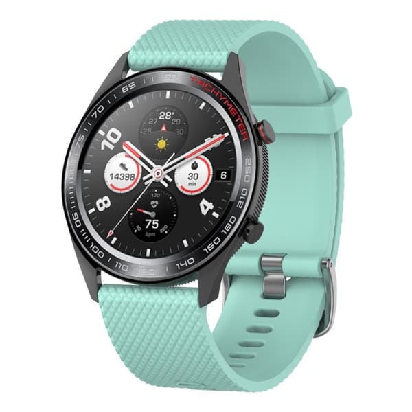 Huawei Watch GT klockarmband i slitstark twill - Cyan Grön
