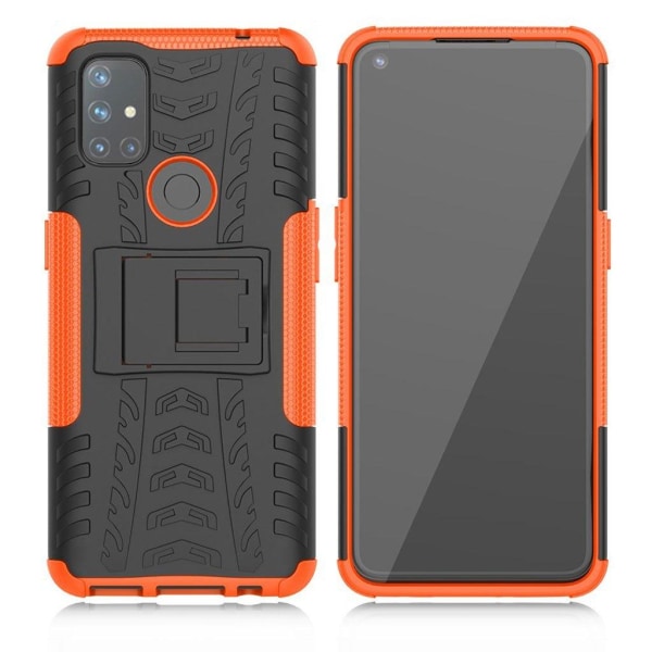 Offroad OnePlus Nord N10 5G skal - Orange Orange