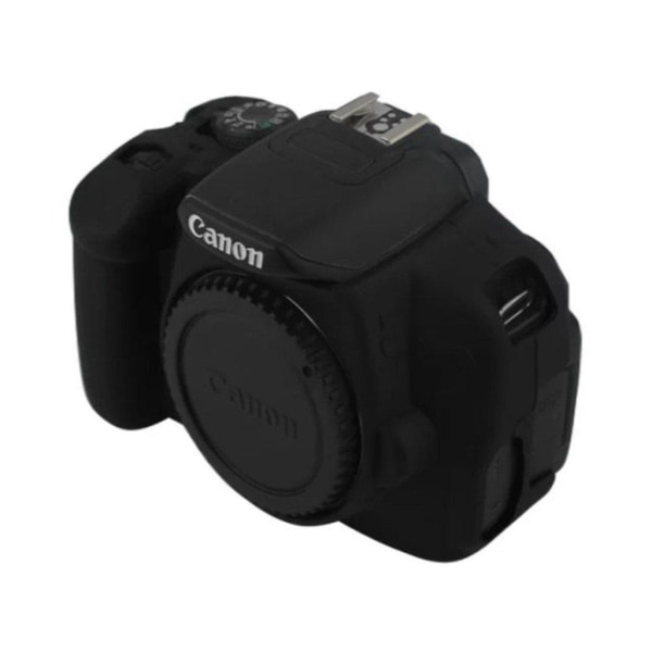 Canon EOS 600D/650D/700D kameraskal i silikon böjbar skyddande mjuk - Svart Svart