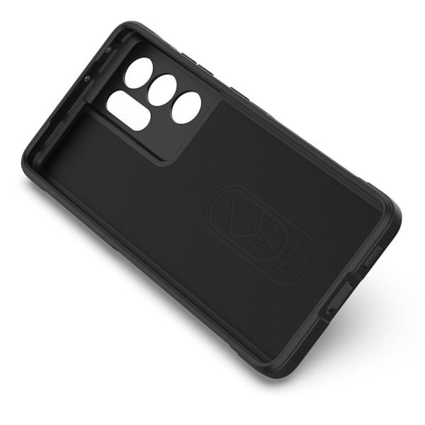 Mjukt greppformat Samsung Galaxy S21 Ultra 5G skal - Vit Vit