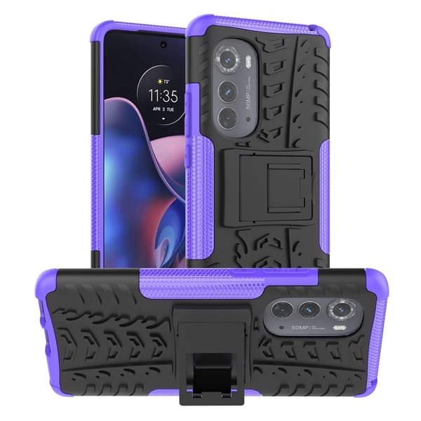 Offroad Etui Motorola Moto Edge 2022 - Lilla Purple