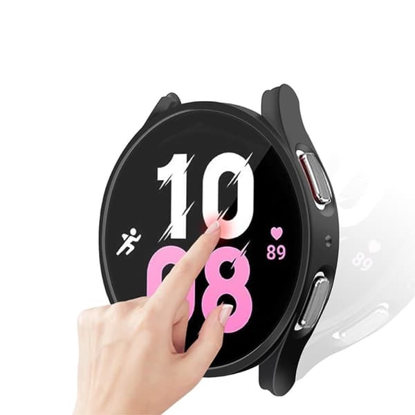 Samsung Galaxy Watch 6 (40mm) cover with tempered glass - Midnight Blue Blå