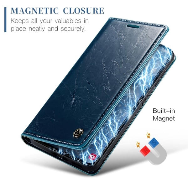 CaseMe Samsung Galaxy S23 Plus Smooth Etui - Blå Blue
