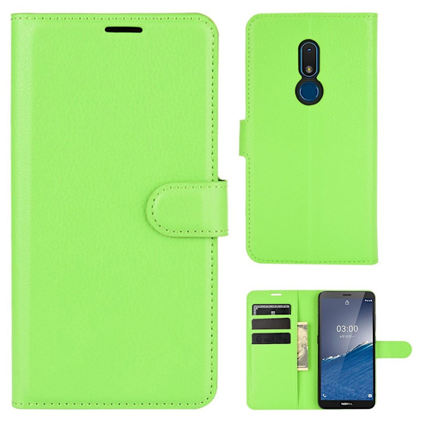Classic Nokia C3 Flippetui - Grønn Green