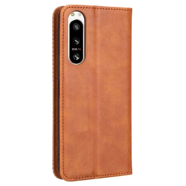 Bofink Vintage Sony Xperia 5 Iv Læder Etui - Brun Brown