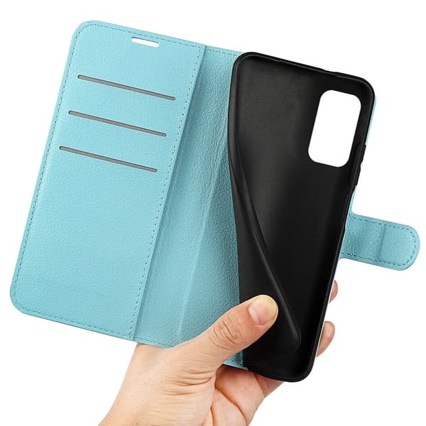 Classic Samsung Galaxy M52 5G Flip Etui - Blå Blue