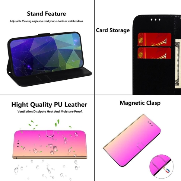 Mirror OnePlus 11 Flip Etui - Rose Pink