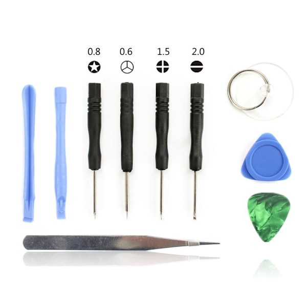 10-i-1 reparations-kit Iphone 7 4.7 inch multifärg