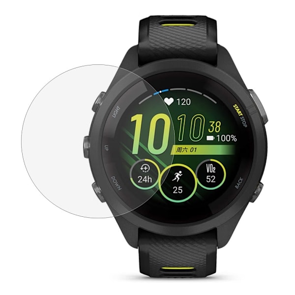 Garmin Forerunner 265S HD ultra clear screen protector Transparent
