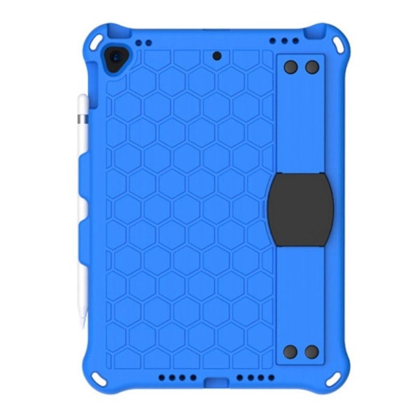 iPad 10.2 (2019) honeycomb EVA silikon combo etui - Blå Blue