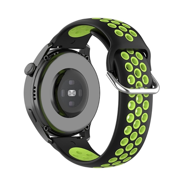 Ticwatch GTX / Pro klockarmband i silikon i två färger - Svart / Mintgrön Grön