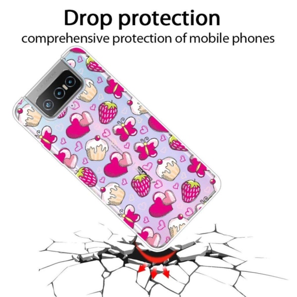 Deco Asus Zenfone 7 Pro cover - Pink Pink