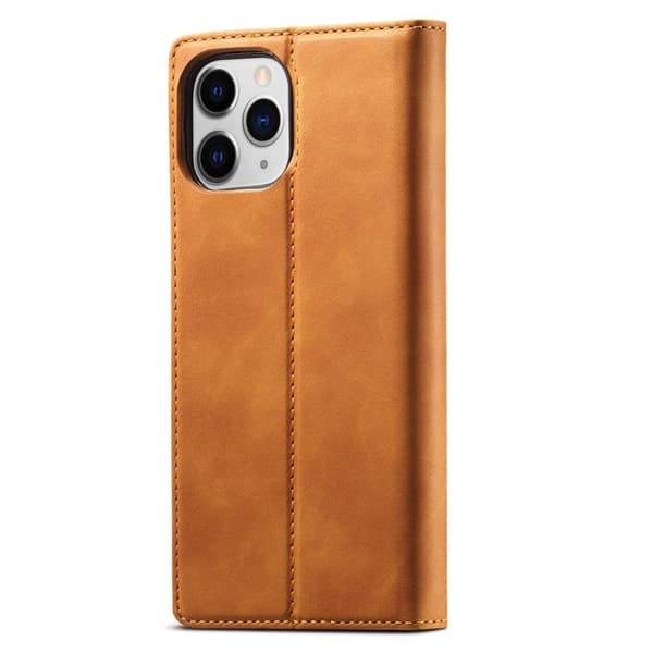 LC.Imeeke läder iPhone 13 Pro fodral - Brun Brun