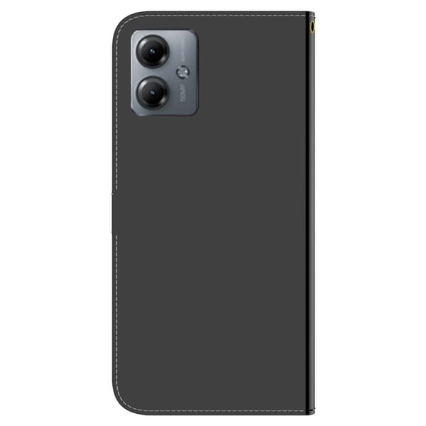 Mirror Motorola Moto G14 4g Flip Etui - Sort Black