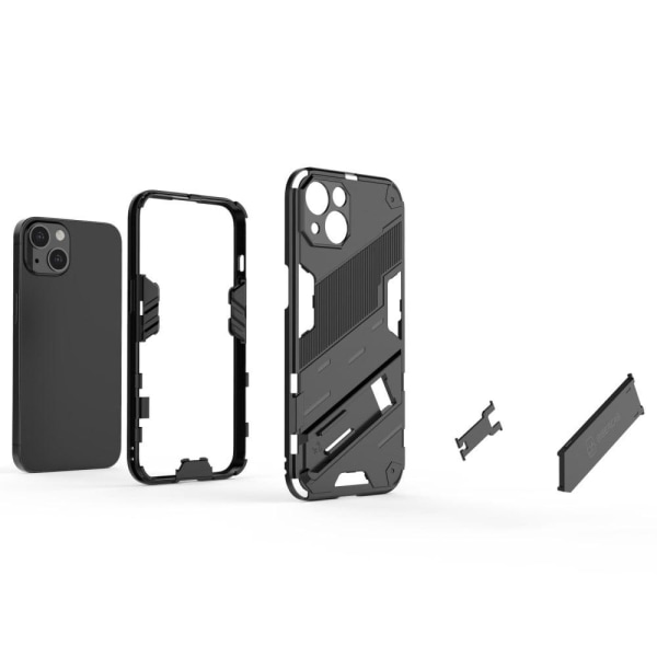 Stöttåligt iPhone 13 hybridskal - Svart Svart