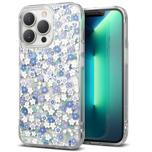 RINGKE FUSION DESIGN - iPhone 13 Pro - Vilde Blomster Multicolor