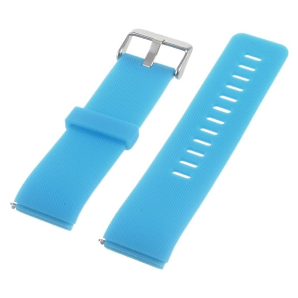 Fitbit Blaze urrem i blød silicone - Lyseblå Blue