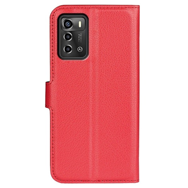 Classic ZTE Blade A72 Läppäkotelo - Punainen Red