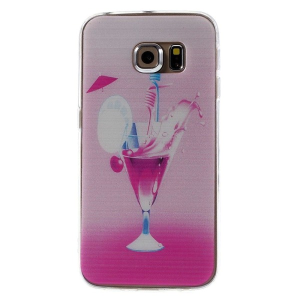 Westergaard Samsung Galaxy S6 Edge Skal - Het Rosa Drink multifärg