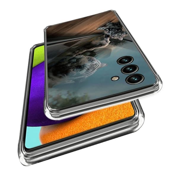 Deco Oppo A15 deksel - Løve Brown