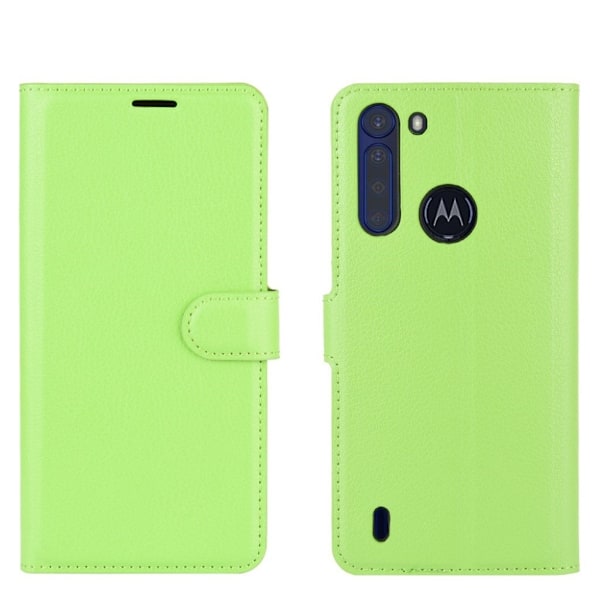 Classic Motorola One Fusion fodral - Grön Grön