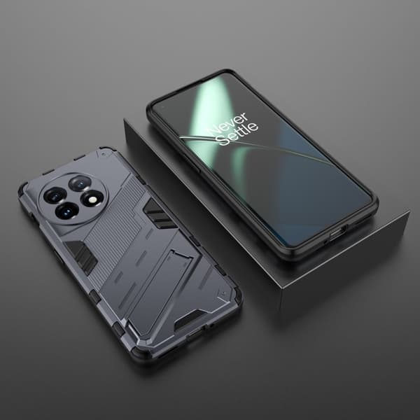 Støtsikkert hybriddeksel for OnePlus 11 - Mørkeblå Blue