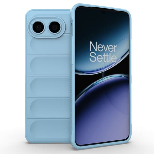 Blødt grebsformet OnePlus Nord 4 cover - Babyblå Blue