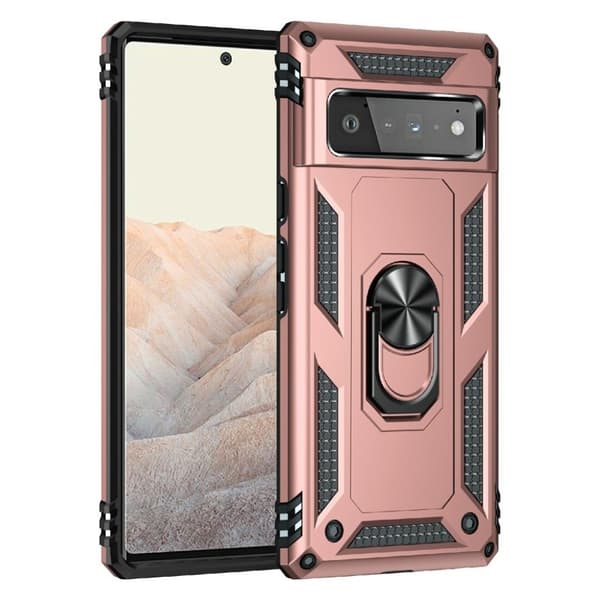 Bofink Combat Google Pixel 6 Pro Suojakotelo - Ruusukulta Pink