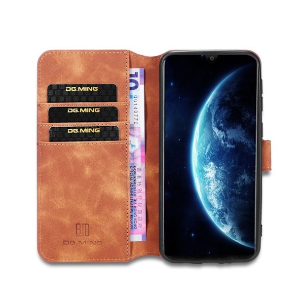 DG.MING Samsung Galaxy M30s Etui - Brun Brown