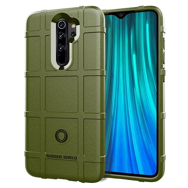Rugged Shield Xiaomi Redmi Note 8 Pro deksel - Militærgrønn Green