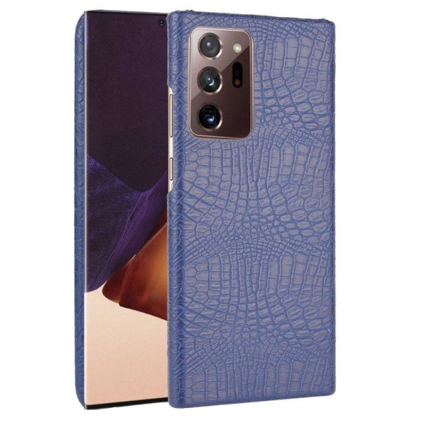 Croco Samsung Galaxy Note 20 Ultra skal - Blå Blå