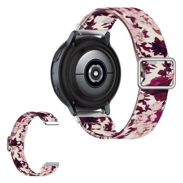 20mm nailon kellonauha Samsungin kellolle - Pioni Multicolor