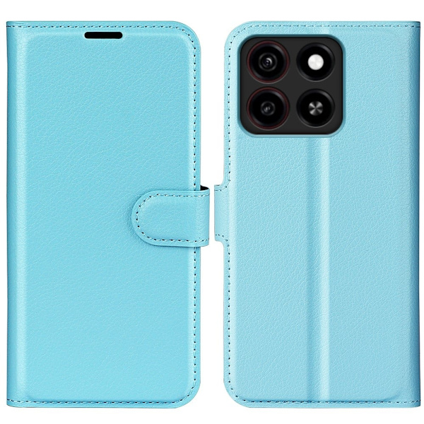 Classic ZTE Blade A35 flip etui - Blå Blue