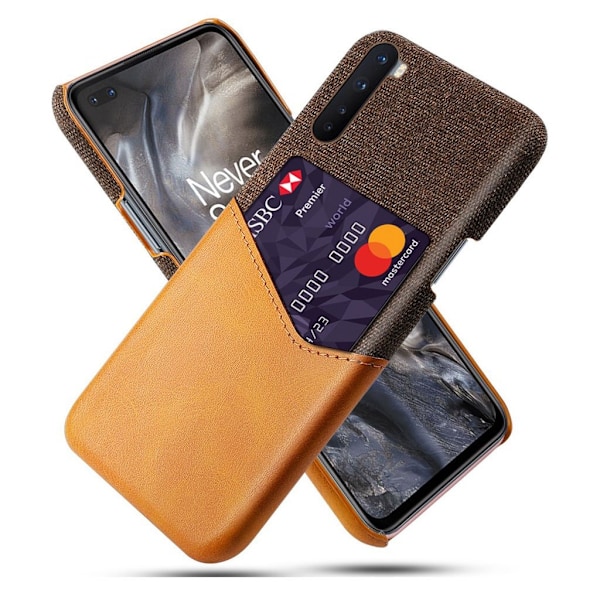 Bofink OnePlus Nord Card kuoret - Ruskea Brown