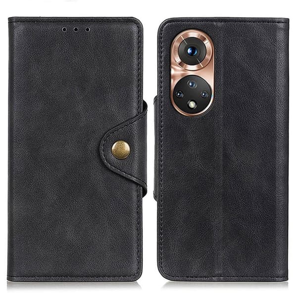 Alpha läder Huawei Nova 9 fodral - Svart Svart