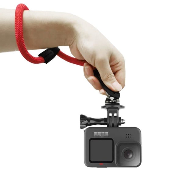 GoPro Hero 9 safety handheld with strap - Red Red