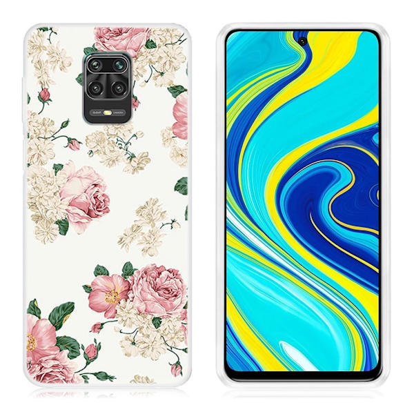 Deco Xiaomi Redmi Note 9 Pro / 9 Pro Max / Note 9S kuoret - Kaunis Kukka Multicolor