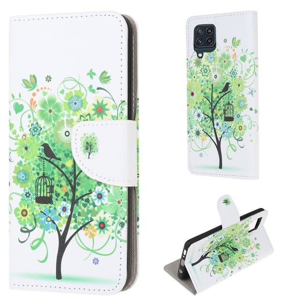 Wonderland Samsung Galaxy M32 flip etui - Grønt Træ Green
