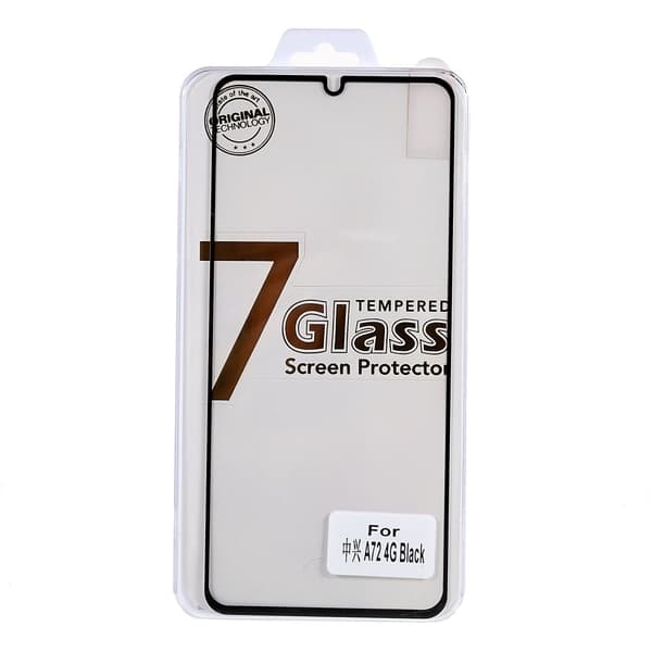 ZTE Blade A72 kosketusherkkä ja temperoitu suojalasi Transparent