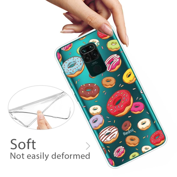 Deco Xiaomi Redmi Note 9 Cover - Småkager Multicolor
