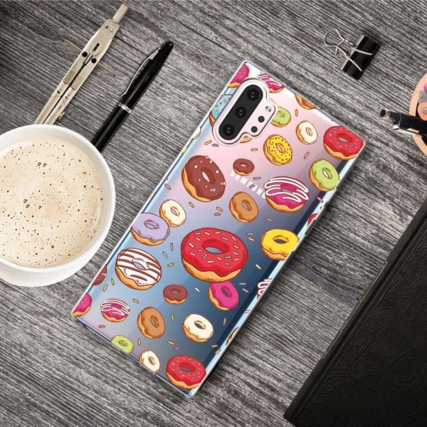 Deco Samsung Galaxy Note 10 Pro kuoret - munkkeja Multicolor
