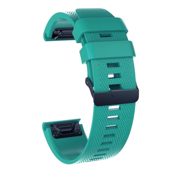 Garmin Forerunner 935 / Fenix 5 / 5 Plus silikone Urrem - Mørkegrøn Green