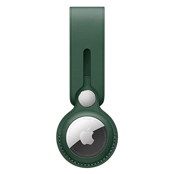 AirTags læderbetræk - Grøn / Grøn Green