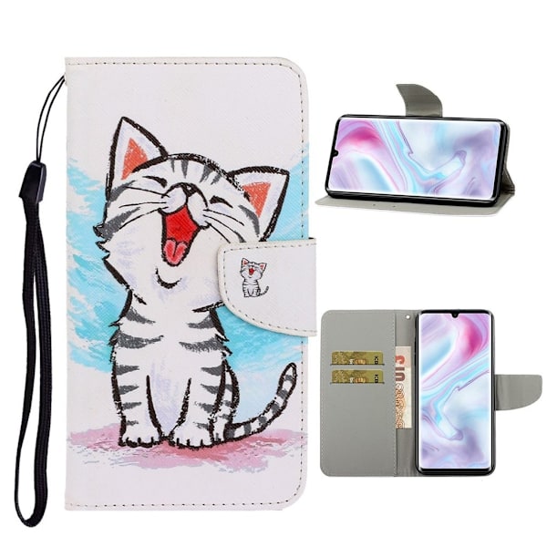 Wonderland Samsung Galaxy A31 Etui - Sød kat Multicolor