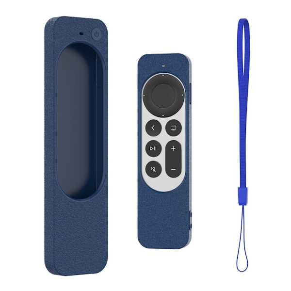 Apple TV 4K (2021) silikondeksel - Blå Blue